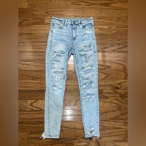American Eagle - Size 4 - Next Level Distressed Jeans - Skinny Fit